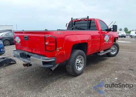 2018 Chevrolet Silverado 2500Hd Wt from USA, damaged, VIN 1GC0KUEG0JZ123978